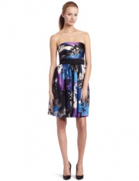 Maxandcleo Women's Strapless Printed Michelle Dress, Multi, 4 Maxandcleo Women's Strapless Printed Michelle Dress, Multi, 4