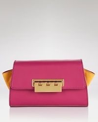 The smaller the better: This mini Z Spoke Zac Posen crossbody makes major outfit impact while it glides from desk to dance floor, without loosing its cool. The smaller the better: This mini Z Spoke Zac Posen crossbody makes major outfit impact while it glides from desk to dance floor, without loosing its cool.