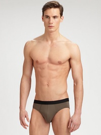 Exceptionally soft, slim-fitting style set in lightweight, elasticized microfiber.Elastic waistband90% polyamide/10% elastaneMachine washImported Exceptionally soft, slim-fitting style set in lightweight, elasticized microfiber.Elastic waistband90% polyamide/10% elastaneMachine washImported