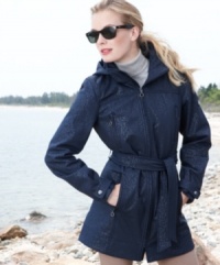 Whether you're exploring the great outdoors or hitting the city streets, Calvin Klein's lightweight performance jacket fits your active lifestyle! Whether you're exploring the great outdoors or hitting the city streets, Calvin Klein's lightweight performance jacket fits your active lifestyle!
