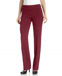 These straight-leg trousers from T Tahari will add a polished element to your wardrobe. (Clearance) These straight-leg trousers from T Tahari will add a polished element to your wardrobe. (Clearance)
