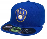 MLB Milwaukee Brewers Authentic On Field Alternate 59FIFTY Cap MLB Milwaukee Brewers Authentic On Field Alternate 59FIFTY Cap