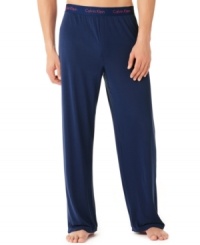 Save the prints for another time. These modal pajama pants from Calvin Klein are the sophisticated way to sleep. Save the prints for another time. These modal pajama pants from Calvin Klein are the sophisticated way to sleep.