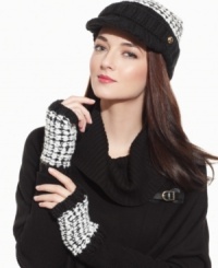 Whether you're behind the wheel or out walking the dog, these chic fingerless driving gloves from MICHAEL Michael Kors are the perfect companion. Whether you're behind the wheel or out walking the dog, these chic fingerless driving gloves from MICHAEL Michael Kors are the perfect companion.