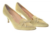 TOD'S Sidney Nuovo Laccetto Suede Beige Pumps Size 7/37 HR0C013 TOD'S Sidney Nuovo Laccetto Suede Beige Pumps Size 7/37 HR0C013
