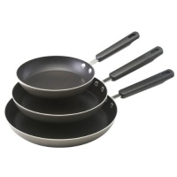 Farberware Aluminum Nonstick 8-Inch, 10-Inch and 11-Inch Dishwasher Safe Skillet Triple Pack