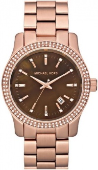 Michael Kors Runway Quartz Brown Dial Women's Watch MK5494 Michael Kors Runway Quartz Brown Dial Women's Watch MK5494