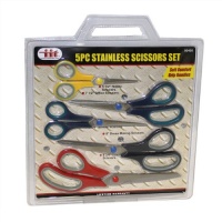 IIT 90450 5 Piece Stainless Scissors Set IIT 90450 5 Piece Stainless Scissors Set