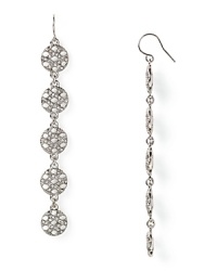 Take an upper crust approach to accessorizing with these crystal-adorned earrings from Lauren Ralph Lauren, sure to add sumptuous sparkle to your soiree looks.