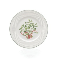 Mikasa Italian Countryside Mistletoe 7.75-Inch Salad Plate Mikasa Italian Countryside Mistletoe 7.75-Inch Salad Plate
