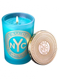 From a uniquely New York collection of scents, this unisex fragrance is energetic, bursting with citrus. · Blend of citrus, gardenia, jasmine and basil · Made of the finest wax and wicks · In sturdy, tinted glass container · Gilt metal cap keeps scent from fading From a uniquely New York collection of scents, this unisex fragrance is energetic, bursting with citrus. · Blend of citrus, gardenia, jasmine and basil · Made of the finest wax and wicks · In sturdy, tinted glass container · Gilt metal cap keeps scent from fading