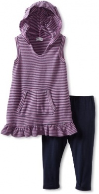 Splendid Littles Baby-girls Madeleine Reverse Stripe Tunic Set, Dahlia, 18-24 Months Splendid Littles Baby-girls Madeleine Reverse Stripe Tunic Set, Dahlia, 18-24 Months