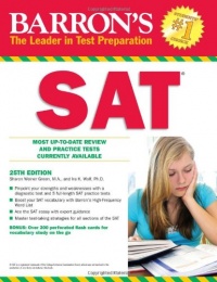 Barron's SAT (Barron's Sat (Book Only)) Barron's SAT (Barron's Sat (Book Only))