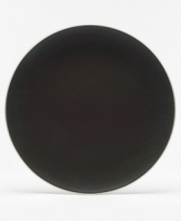 With a powdery matte finish and clean modern shape, this round platter from renowned designer Vera Wang brings minimalism to the table with chic style. In soft, natural graphite, it's perfect for coordinating with any decor. With a powdery matte finish and clean modern shape, this round platter from renowned designer Vera Wang brings minimalism to the table with chic style. In soft, natural graphite, it's perfect for coordinating with any decor.