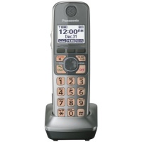 Panasonic KX-TGA470S Extra Handset for KX-TG77XX Cordless Phones Series, Silver Panasonic KX-TGA470S Extra Handset for KX-TG77XX Cordless Phones Series, Silver