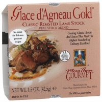 More Than Gourmet Glace D'agneau Gold Roasted Lamb Stock, 1.5-Ounce Packages (Pack of 6) More Than Gourmet Glace D'agneau Gold Roasted Lamb Stock, 1.5-Ounce Packages (Pack of 6)