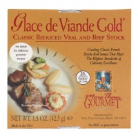 More Than Gourmet Glace de Viande Gold Reduced Brown Stock, 1.5-Ounce Packages (Pack of 6) More Than Gourmet Glace de Viande Gold Reduced Brown Stock, 1.5-Ounce Packages (Pack of 6)