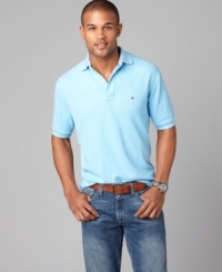 Tommy Hilfiger updates a cool classic with an ultra modern slim fit. Tommy Hilfiger updates a cool classic with an ultra modern slim fit.