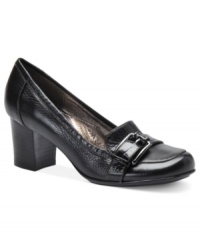 A refined look that will get you through the work day. Sofft's Marilyn pumps combine a trendy almond toe and buckled strap with the classic style of a chunky blocked heel. A refined look that will get you through the work day. Sofft's Marilyn pumps combine a trendy almond toe and buckled strap with the classic style of a chunky blocked heel.