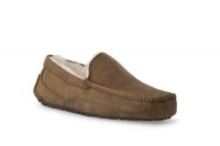 UGG Australia Mens Ascot Leather Slippers Chestnut Size 11 UGG Australia Mens Ascot Leather Slippers Chestnut Size 11