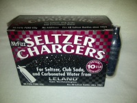 50 Leland (LE10 CO2) CO2 soda chargers - 8g C02 seltzer water cartridges - 5 boxes of 10 50 Leland (LE10 CO2) CO2 soda chargers - 8g C02 seltzer water cartridges - 5 boxes of 10