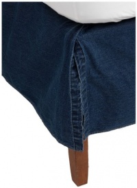 Tommy Hilfiger Bed Skirt, All American Denim Collection, Queen