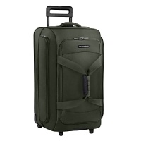 Separate clothing and gear with the 2-in-1 design of Briggs & Riley rolling duffle with its dual compartment. Side panels fold down for easy storage in small spaces. Tuff-lite fabric is strong, lightweight and abrasion resistant. Outsider® handle for wrinkle-free-flat packing. Separate clothing and gear with the 2-in-1 design of Briggs & Riley rolling duffle with its dual compartment. Side panels fold down for easy storage in small spaces. Tuff-lite fabric is strong, lightweight and abrasion resistant. Outsider® handle for wrinkle-free-flat packing.