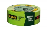 Scotch Masking Tape for Hard-to-Stick Surfaces, 1.88-Inch by 60-Yard