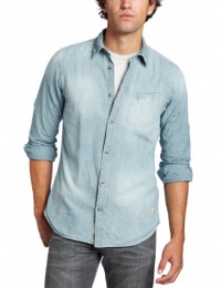 Scotch & Soda Men's Japanese Chambray Shirt Scotch & Soda Men's Japanese Chambray Shirt