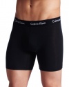 Calvin Klein Men's Micro Modal Boxer Brief, Black, Medium