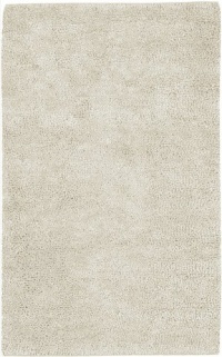 Area Rug 2x3 Rectangle Shag Ivory Color - Surya Aros Rug from RugPal