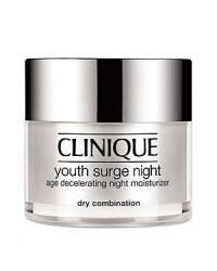 Building on Sirtuin technology, Clinique science uses youth-extending agents to create a nightly moisturizer that helps intensify the nightly cycle of natural repair. Plumped with natural collagen, lines and wrinkles appear to evaporate. Skin gains that energized 8-hour effect come morning. Building on Sirtuin technology, Clinique science uses youth-extending agents to create a nightly moisturizer that helps intensify the nightly cycle of natural repair. Plumped with natural collagen, lines and wrinkles appear to evaporate. Skin gains that energized 8-hour effect come morning.