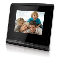 Coby DP356BLK 3.5-Inch Digital Photo Frame with Alarm Clock, Black Coby DP356BLK 3.5-Inch Digital Photo Frame with Alarm Clock, Black