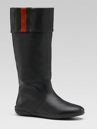 A cold weather classic, crafted in supple leather with rubber sole and signature suede stripe.Pull-on styleLeather upperLeather liningRubber solePadded insoleMade in Italy A cold weather classic, crafted in supple leather with rubber sole and signature suede stripe.Pull-on styleLeather upperLeather liningRubber solePadded insoleMade in Italy