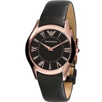 Armani Super Slim Black Dial Men's watch #AR2043 Armani Super Slim Black Dial Men's watch #AR2043