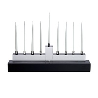 Keep a timeless tradition in your modern home this Hanukkah with a dramatic glass-and-black menorah designed by Martti Rytkönen. Keep a timeless tradition in your modern home this Hanukkah with a dramatic glass-and-black menorah designed by Martti Rytkönen.