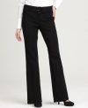 A pair of flared trousers elongate your legs like nothing else. This pair from Style&co. is a better basic!