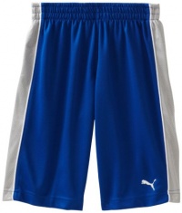 Puma Boys 8-20 Active Short, Blue, Small Puma Boys 8-20 Active Short, Blue, Small