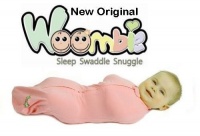 The Woombie Original Swaddle Blanket, Bubblegum, 14-19 Pounds The Woombie Original Swaddle Blanket, Bubblegum, 14-19 Pounds