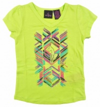 Baby Phat Girls Lime Punch Tribal Design T-shirt (6X) Baby Phat Girls Lime Punch Tribal Design T-shirt (6X)