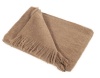 Brun De Vian-Tiran 100-Percent Baby Llama Throw, 55 by 71-Inch, Chamois