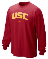 Be a part of the team in this Nike USC Trojans NCAA shirt. Be a part of the team in this Nike USC Trojans NCAA shirt.