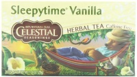 Celestial Seasonings Sleepytime Vanilla, 20-Count Tea Bags (Pack of 6)