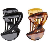 Goody 47338 Pack of 2 Sleek Updo Erin Claw Clips Goody 47338 Pack of 2 Sleek Updo Erin Claw Clips