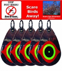 Bird B Gone MMSED5 Scare Eye Diverter, Set of 5 Bird B Gone MMSED5 Scare Eye Diverter, Set of 5