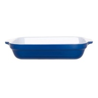 Emile Henry 13-by-10-Inch Lasagna Baker, Azure Blue