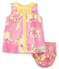 Lilly Pulitzer Baby-girls Shift Dress With Bow, Hotty Pink Day Lilly, 18-24 Months Lilly Pulitzer Baby-girls Shift Dress With Bow, Hotty Pink Day Lilly, 18-24 Months
