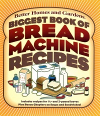 Biggest Book of Bread Machine Recipes (Better Homes & Gardens Cooking)