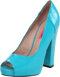 Betsey Johnson Women's Betty-N Platform Pump,Teal Neon,8.5 M US Betsey Johnson Women's Betty-N Platform Pump,Teal Neon,8.5 M US