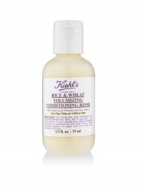 Kiehls Rice & Wheat Volumizing Conditioning Rinse 2.5 Oz 75ml Travel Size Kiehls Rice & Wheat Volumizing Conditioning Rinse 2.5 Oz 75ml Travel Size